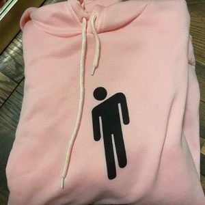 PINK BILLIE EILISH HOODIE